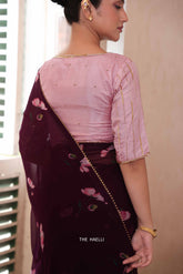 Juliet Pink Silk Blouse